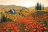 Hills of Tuscany II by Unknown Artist